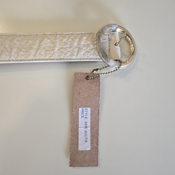 Brave Cream Belt Sz 30 - Picture 6 of 10